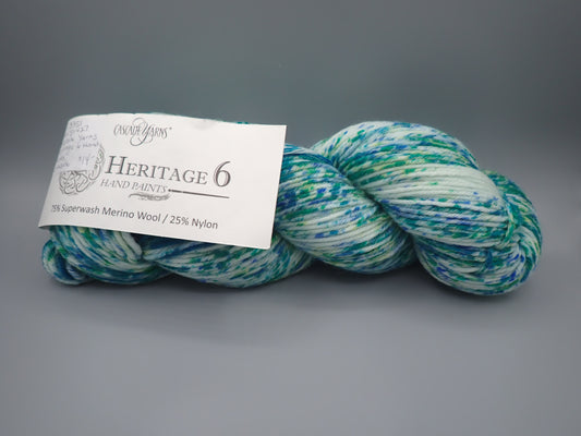 Cascade Yarns Heritage 6 Hand Paints Sock weight Lakeside