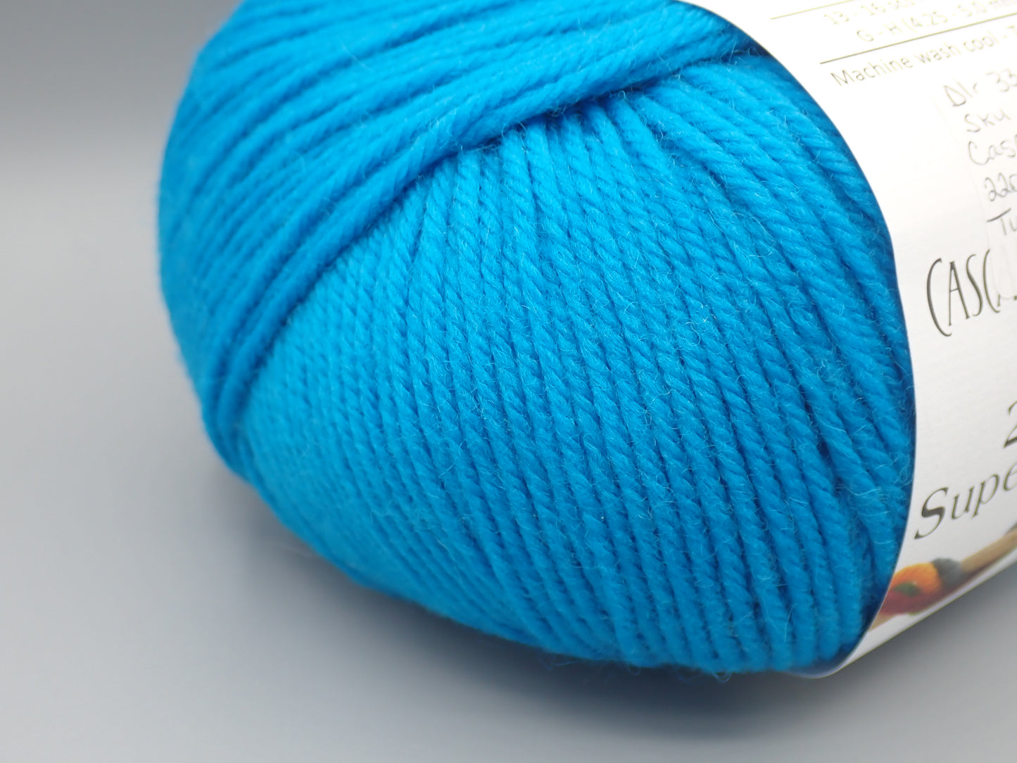 Cascade Yarns 220 Superwash DK weight Turquoise