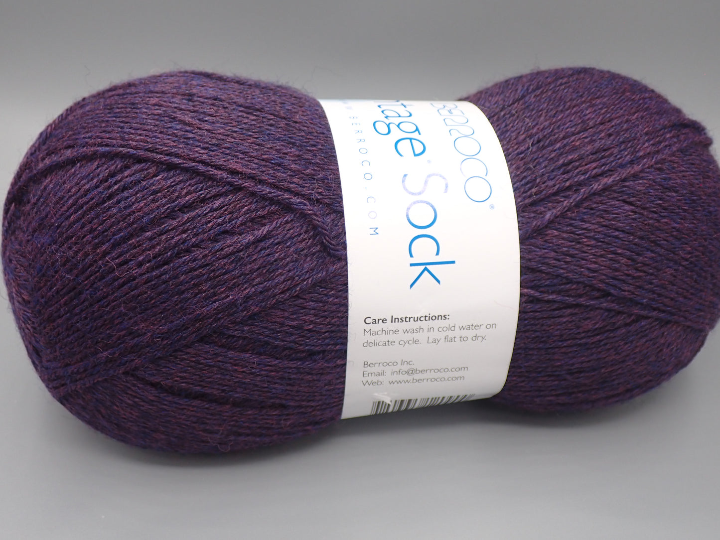 Berroco Vintage Sock Fingering weight Aubergine