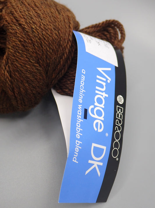 Berroco Vintage DK weight Chocolate