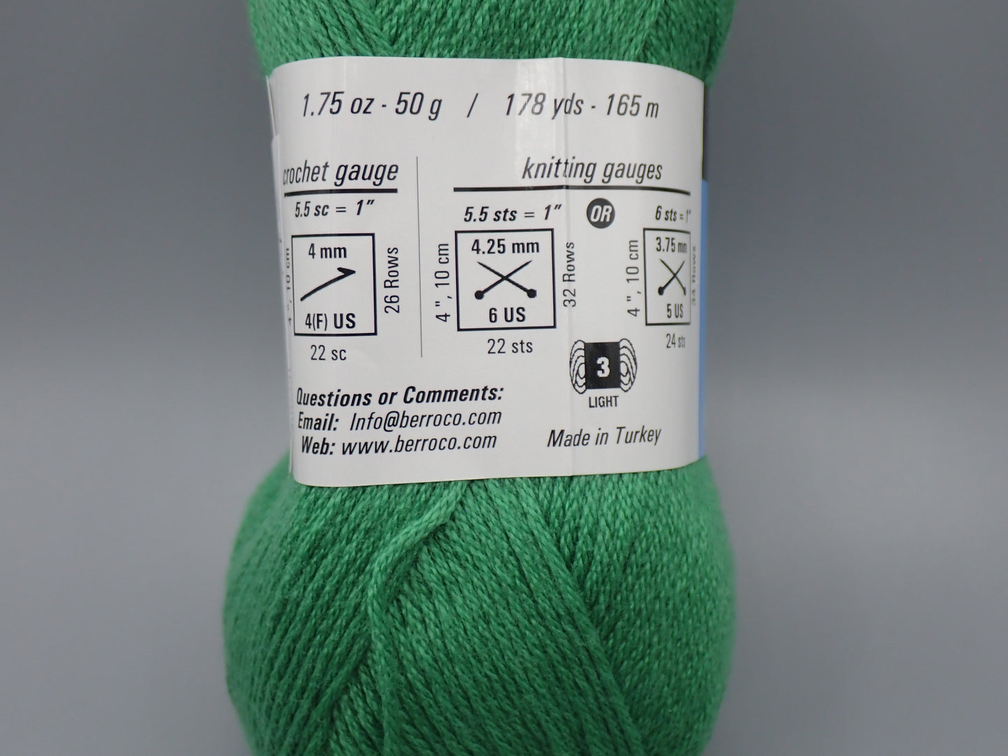 Berroco Comfort DK weight Fern