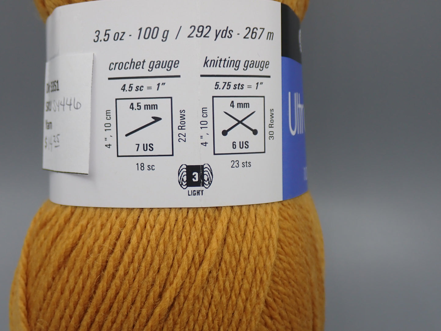 Berroco Ultra Wool DK weight Butternut