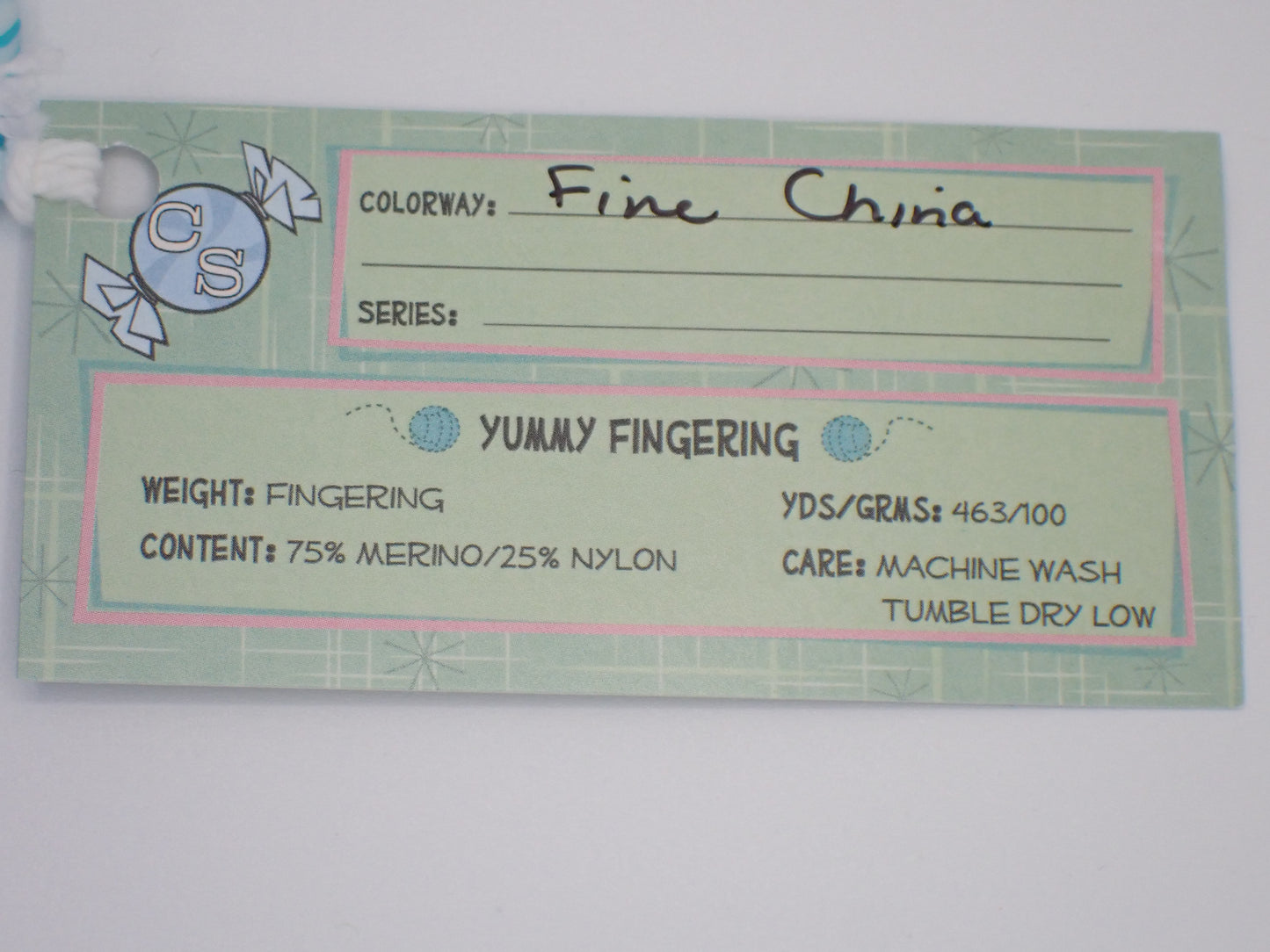 Candy Skein Yarn Yummy Fingering Weight Fine China