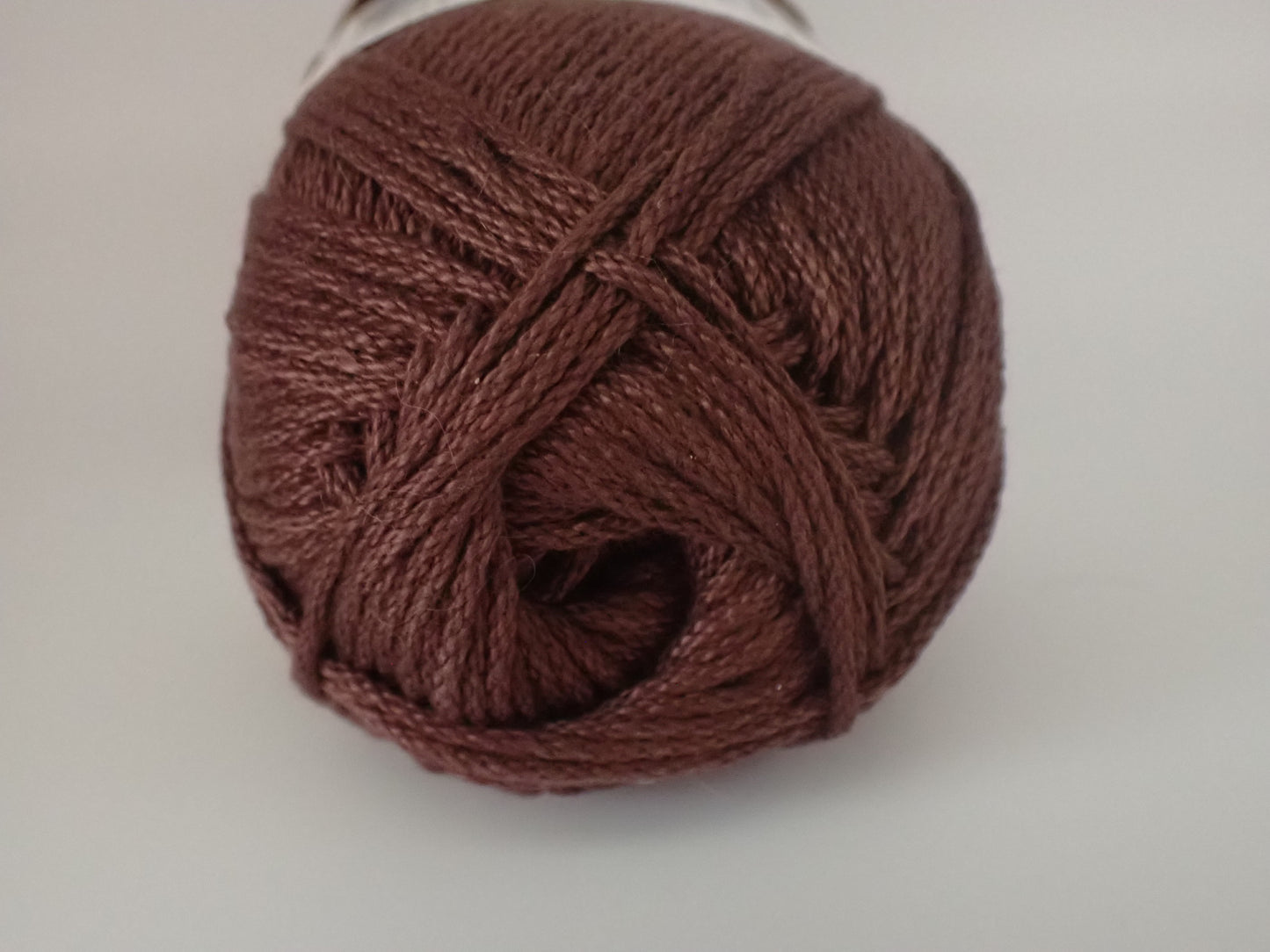 Lion Brand Yarns Worsted weight 24/7 Cotton Yarn Coffee Bean