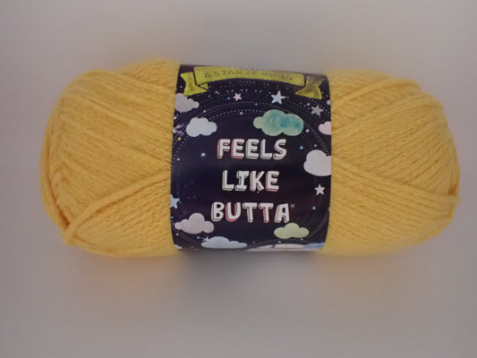 Lion Brand Yarns Worsted weight Feels Like Butta Yellow