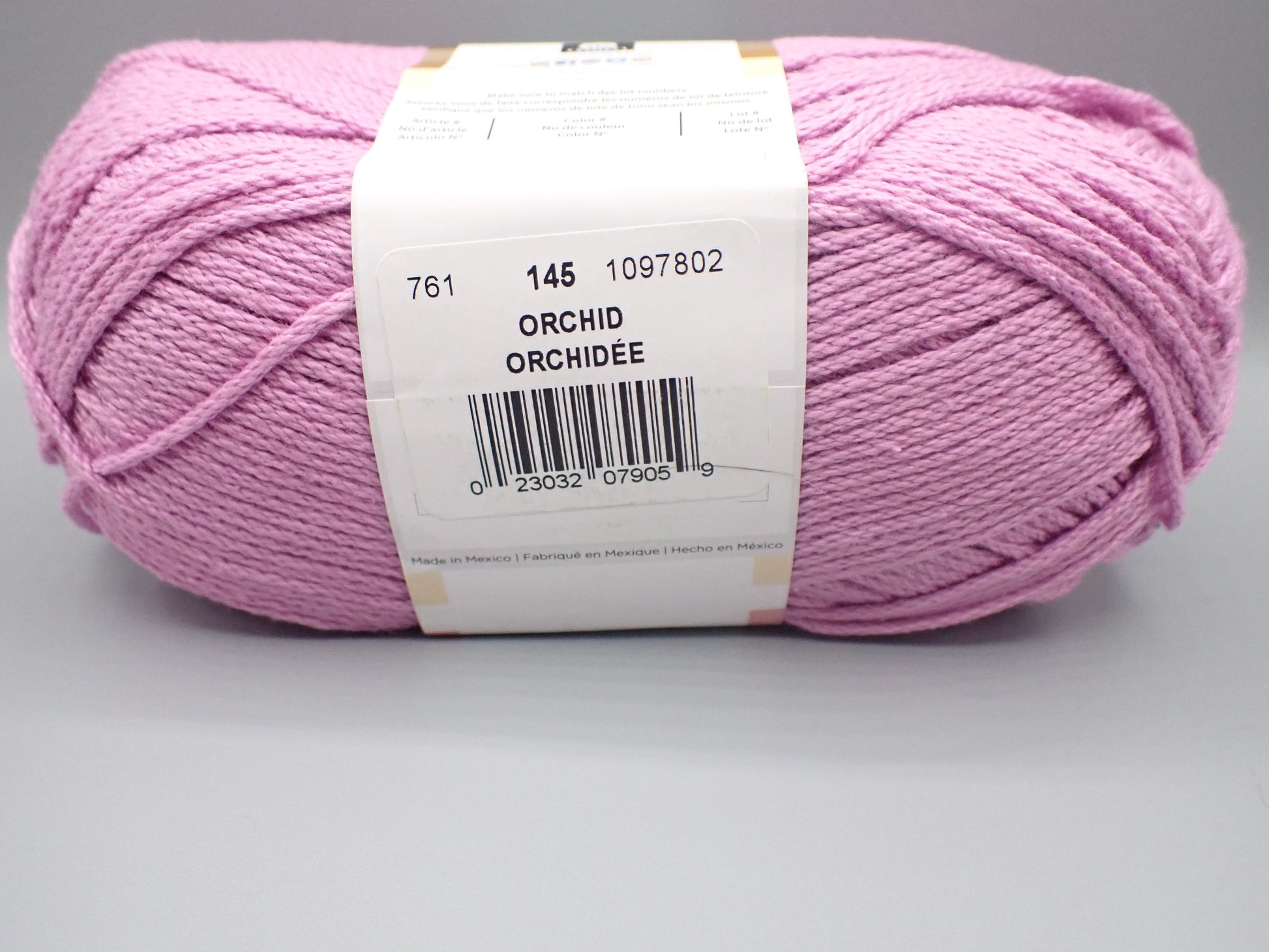 Lion Brand Yarns Worsted weight 24/7 Cotton Yarn Orchid – Sweetwater Yarns