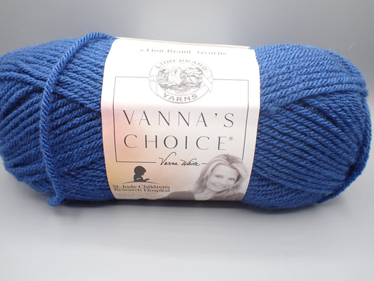 Lion Brand Yarns Worsted weight Vanna's Choice Colonial Blue