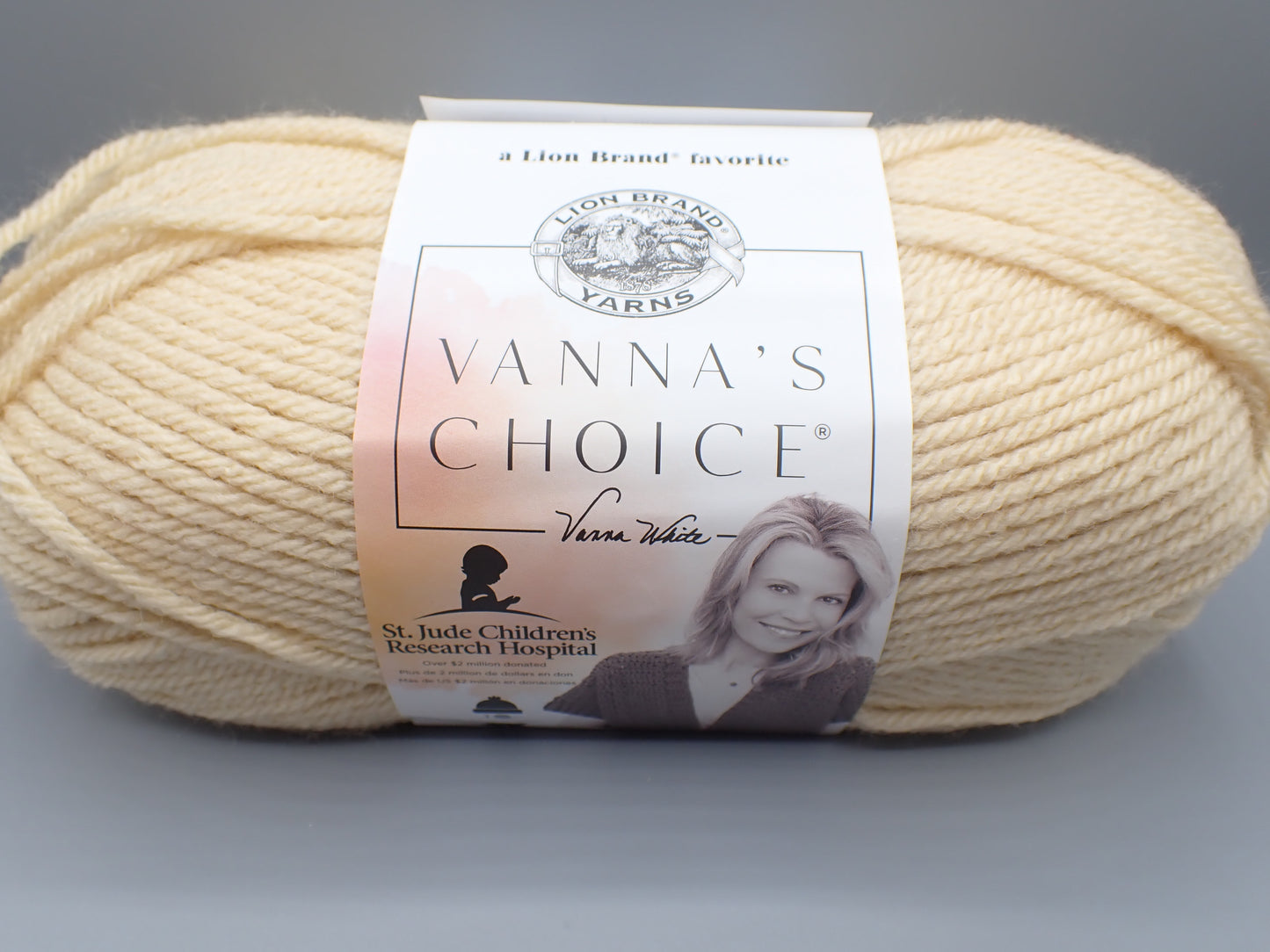 Lion Brand Yarns Worsted weight Vanna's Choice Beige