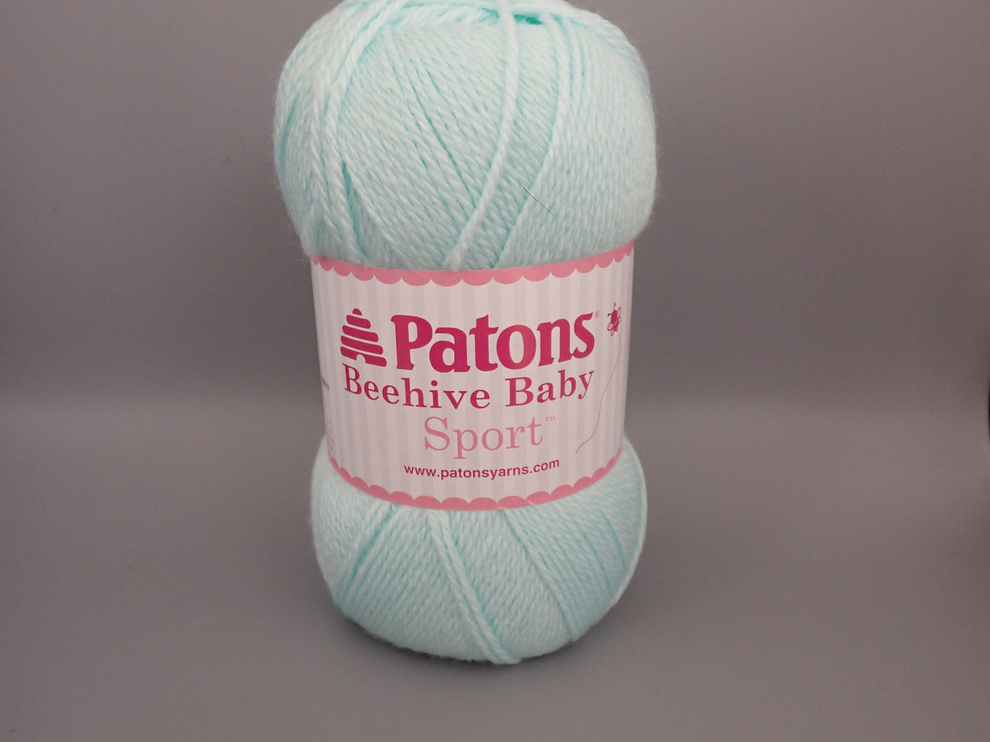 Patons Beehive Baby Sport weight yarn Delicate Green