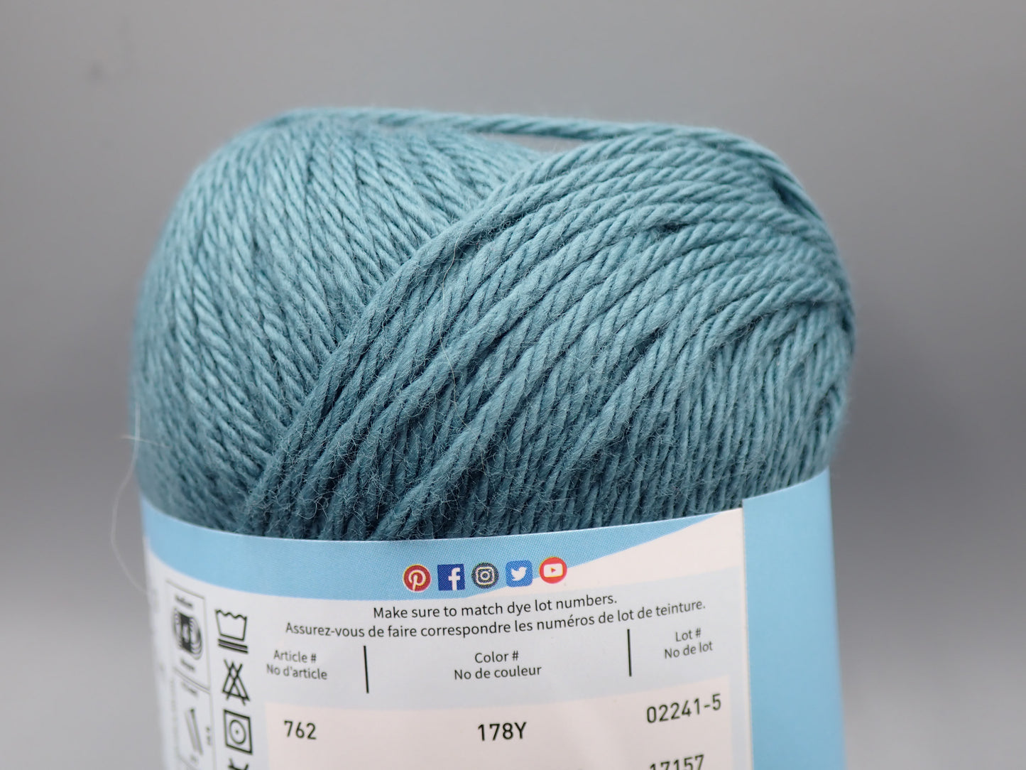 Lion Brand Yarns Worsted Weight Pima Cotton Dragonfly