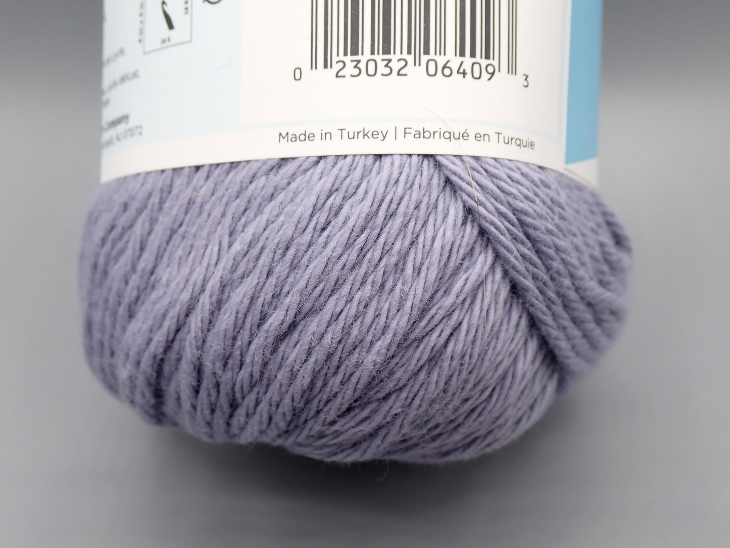 Lion Brand Yarns Worsted Weight Pima Cotton Rain Cloud