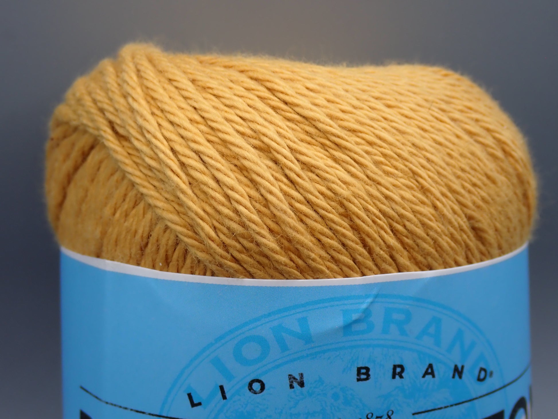 Lion Brand Yarns Worsted weight 24/7 Cotton Yarn Navy – Sweetwater Yarns