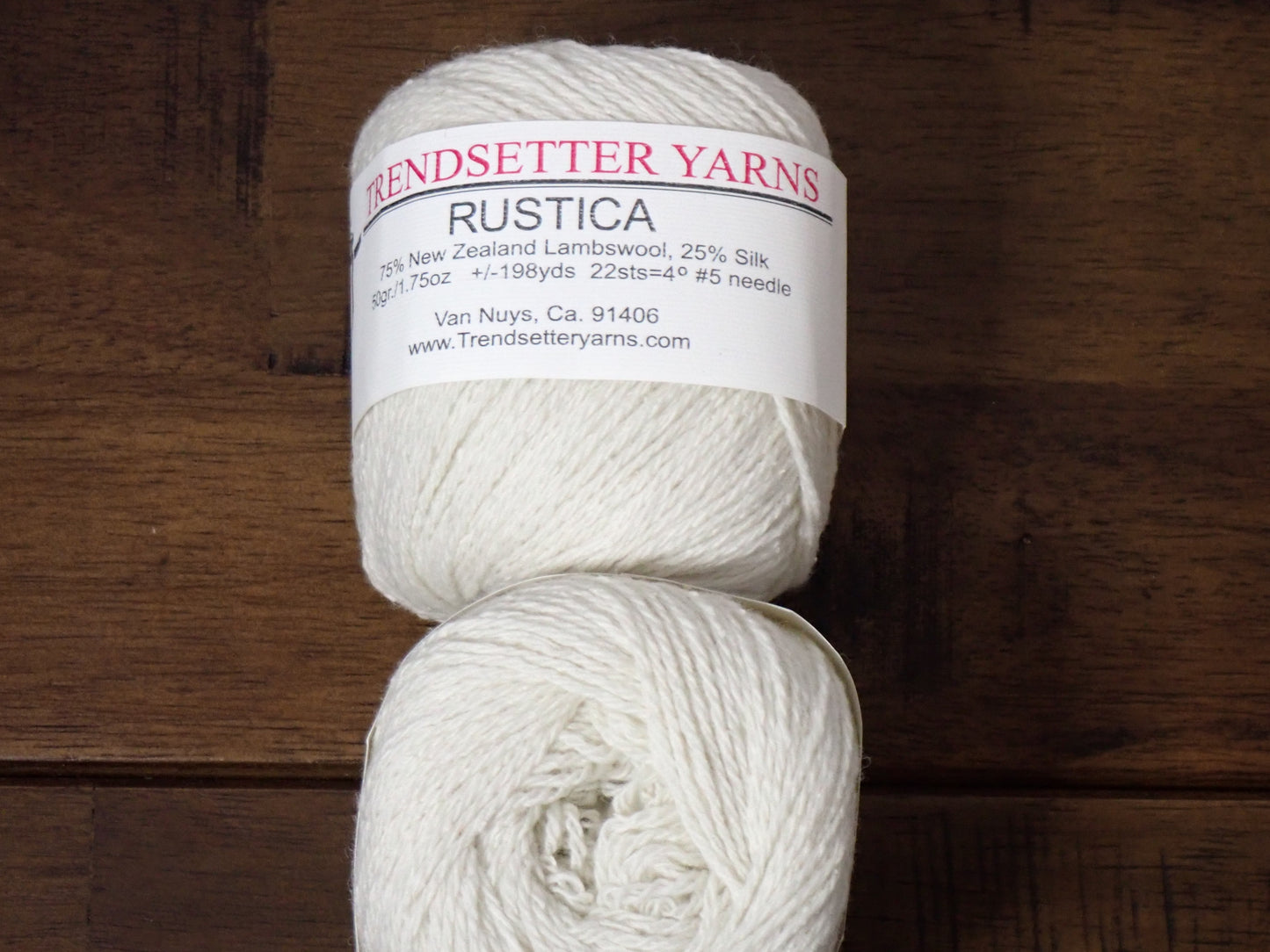 Trendsetter Rustica DK weight yarn Cream