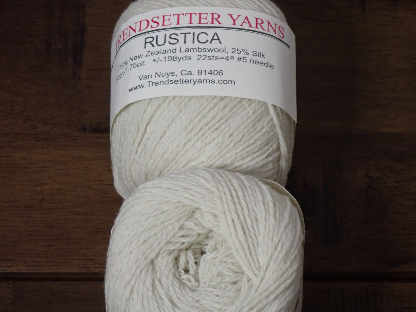 Trendsetter Rustica DK weight yarn Cream