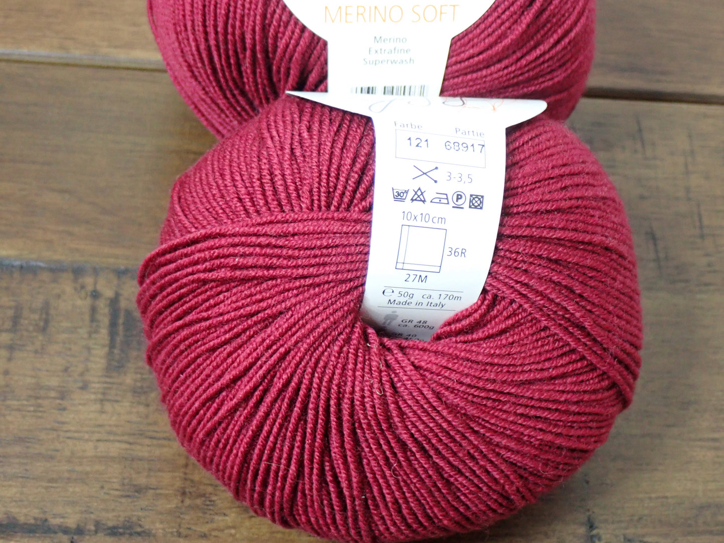 GGH Yarns Merino Soft Sport weight Wine